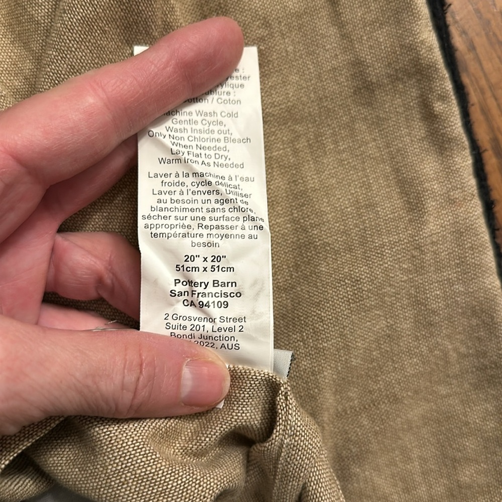 Pottery Barn pillow cover - Picture 5 of 5